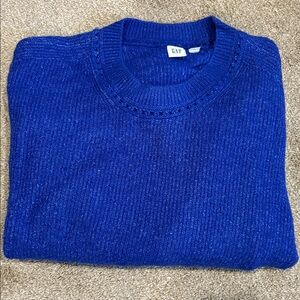 GAP Royal Blue Knit Pullover